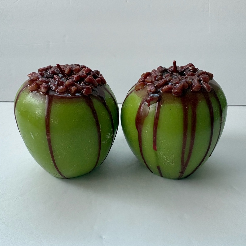 Set of 2 Brand New Target Threshold Caramel Apple Wax Candles